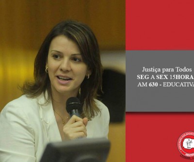 Juíza explica Projeto ''Falando sobre Socioeducação'' no Justiça para Todos